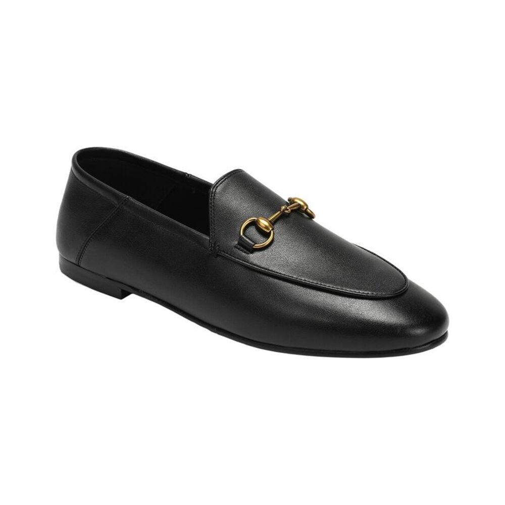 Tiffany & Fred Paris Leather Loafer, Black
